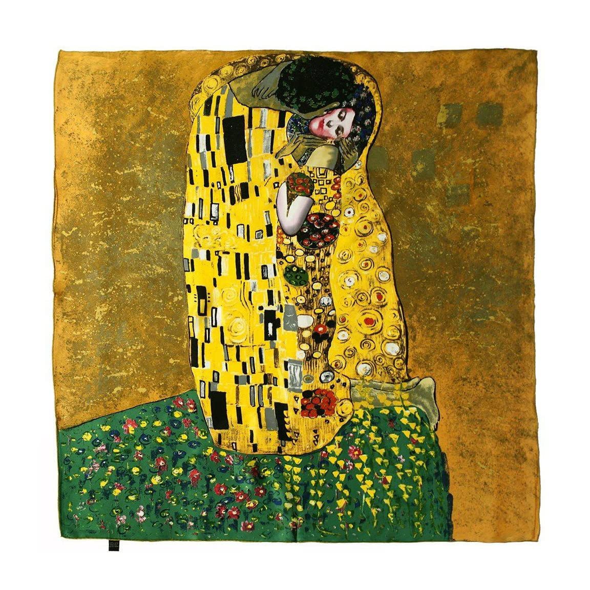 100% Silk Scarf, Artists Collection (van Gogh & Monet)