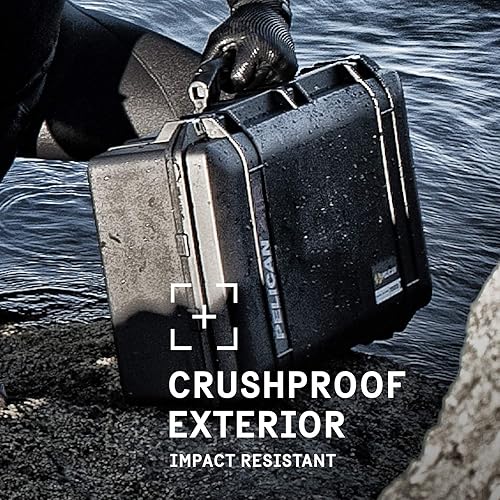 Miniatura 7 de Pelican Air 1555 - Funda sin espuma, color plateado