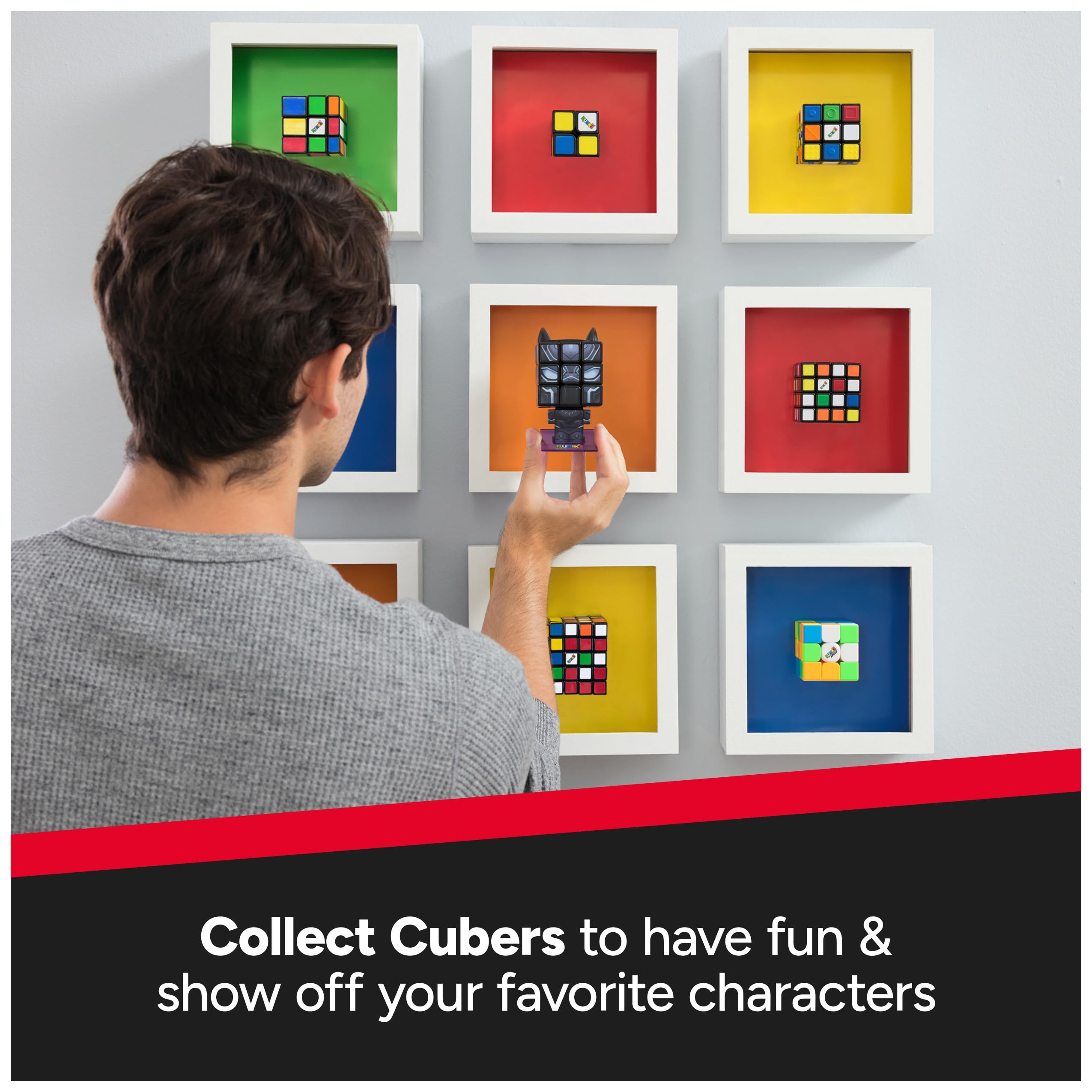 Amazon.co.jp: Rubik's RBK OCR Cubers ブラックパンサー GEN。 : おもちゃ