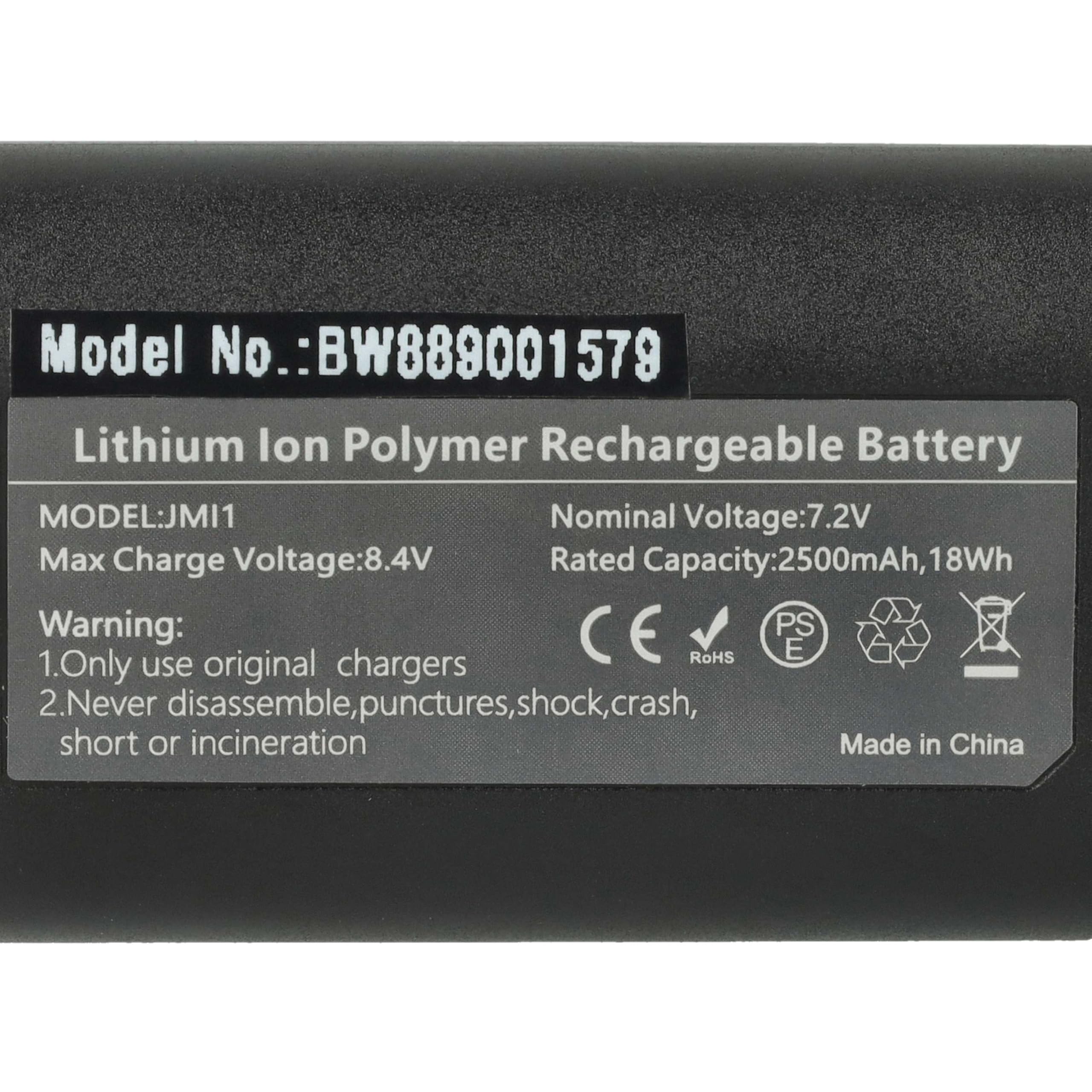 vhbw 2X Batterie Compatible avec DJI Mavic Mini Drone (2500mAh, 7,4V, Li-ION)
