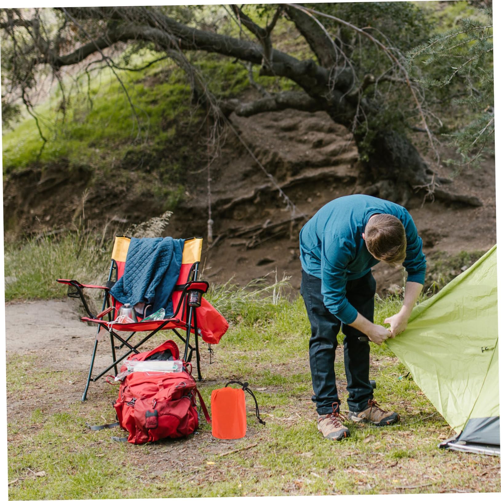 Hemobllo 3satz Notfallschlafsack Leicht Für Camping Outdoor Aktivitäten Mit Kompressionsbeutel Und Notfalldecke Biwaksack Thermoschlafsack Für Notzelt