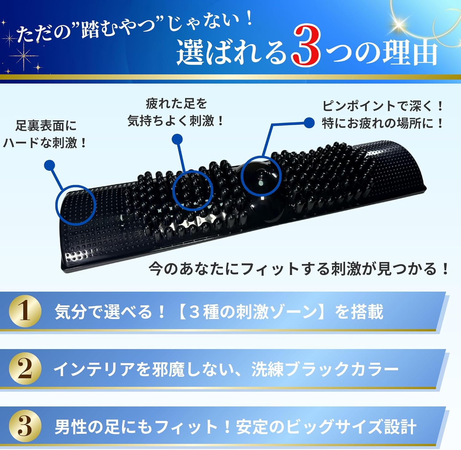 【ふっと楽】国産 足ツボマッサージ 黒 青竹踏み 青竹ふみ ツボ押し マット 竹踏み 竹ふみ たけふみ 足つぼマット おしゃれ 足裏刺激 足踏み 足ツボマッサージ器