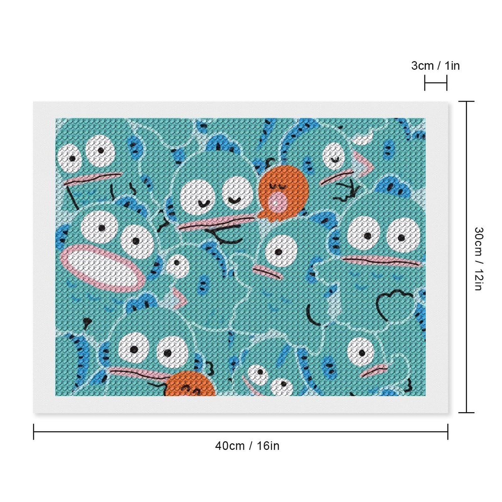 Amazon | ハンギョドン ダイヤモンドアート 5Dダイヤモンド塗装