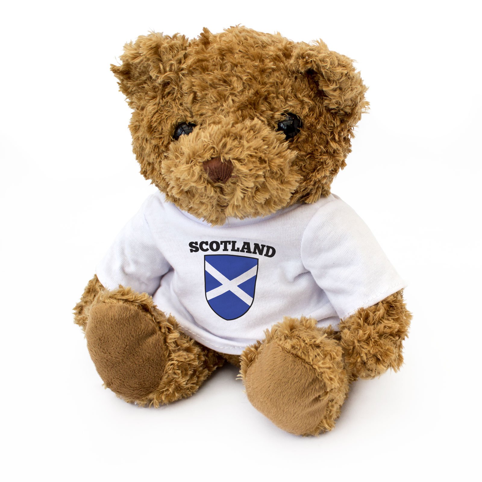 NEW - Scotland Flag - Cute And Cuddly Teddy Bear - Scottish Fan Gift Present