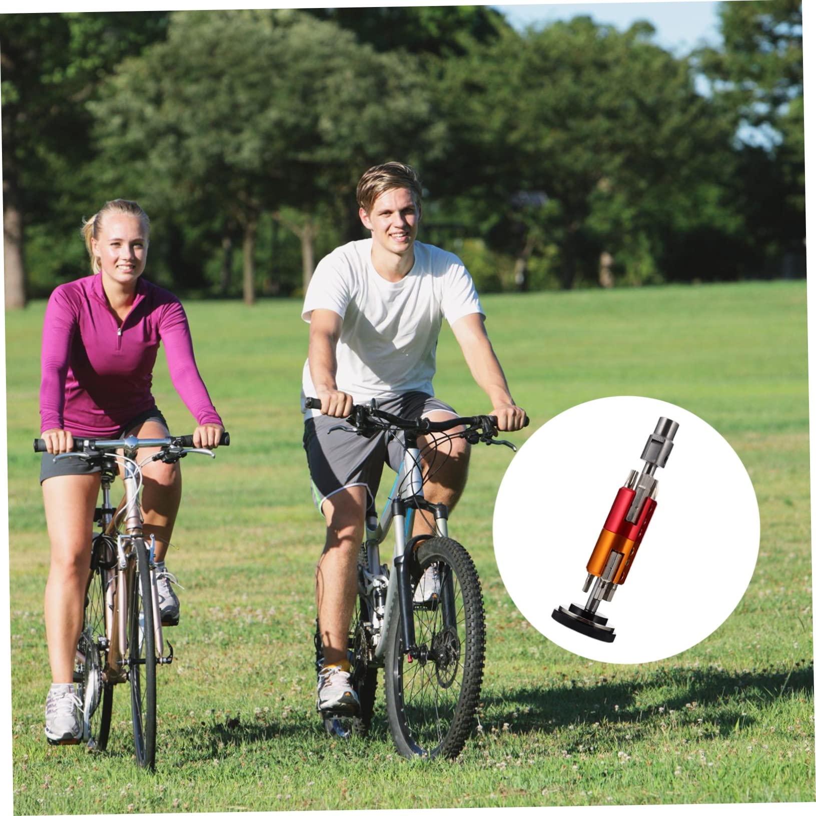 Fahrradwerkzeug Satz für Mountainbike, Schwarz aus Aluminiumlegierung