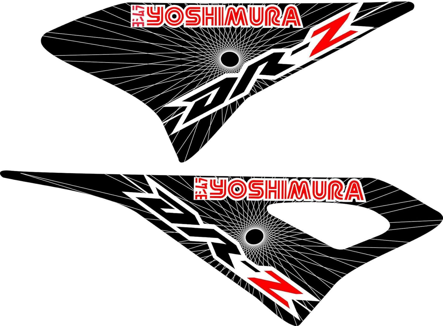 Suzuki DRZ400 DRZ400sm Exhaust AirBox Graphics Kit Decal