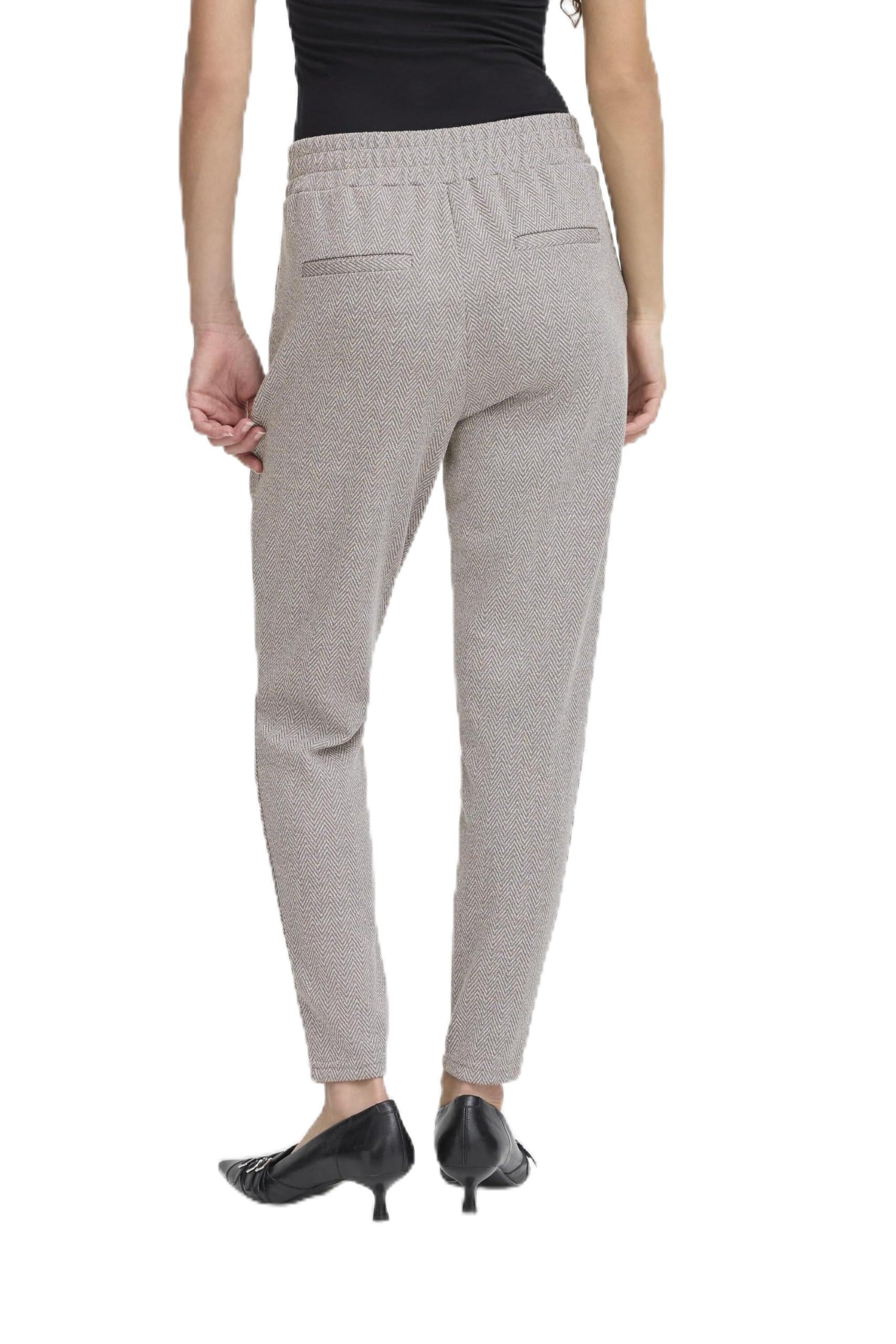 ICHI Damen Casual IHKATE IHKATE Jacquard PA8 Elastische Taille