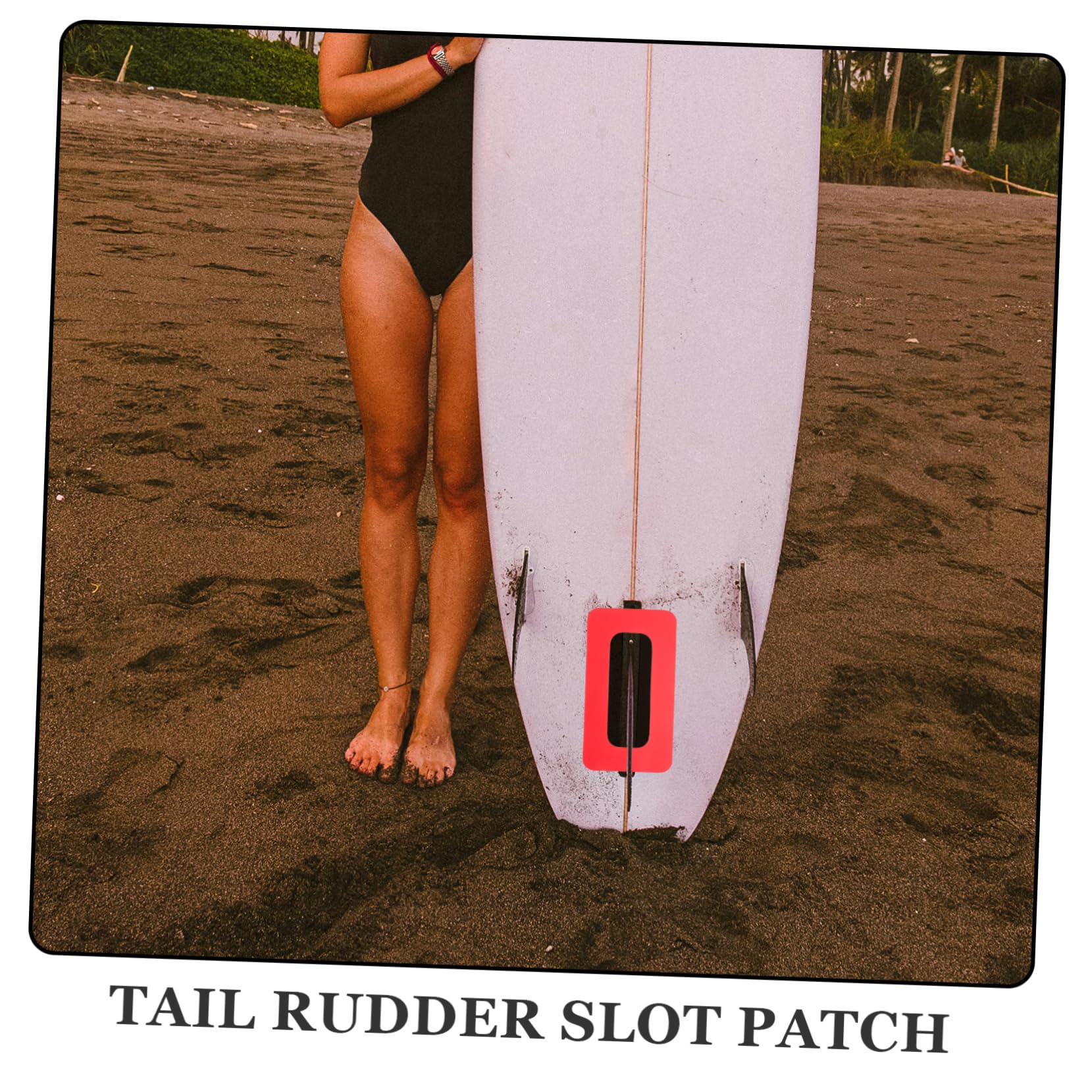 Abaodam Paddle Fin Box Connection Patch Replaceable Connector for Surfboards and Durable Design for Enhanced Stability and Attachment Paddle Board Accessory