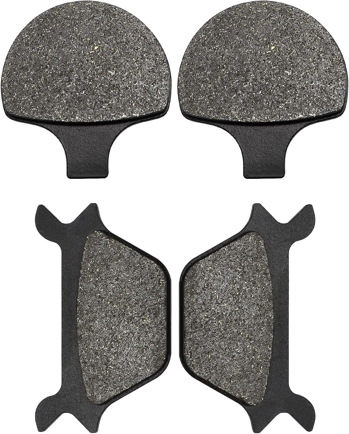 Front & Rear Brake Pads for Harley Davidson Softail, Heritage Softail, Fatboy, Heritage Springer, Sportster 1200 883 Dyna Super Wide Glide Night Train Low Rider 1988-1999