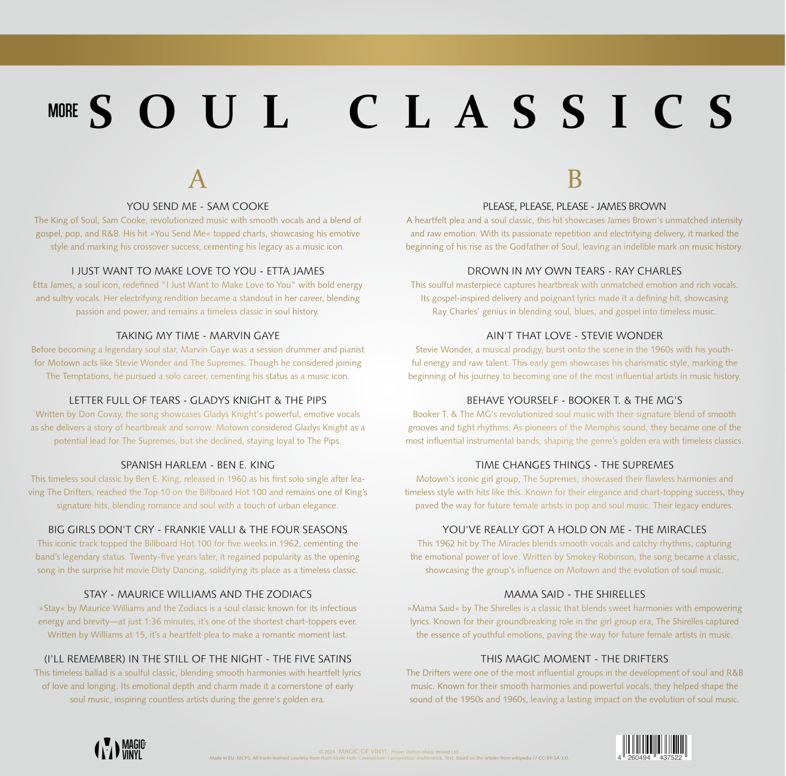 More Soul Classics 180gr. Marbled