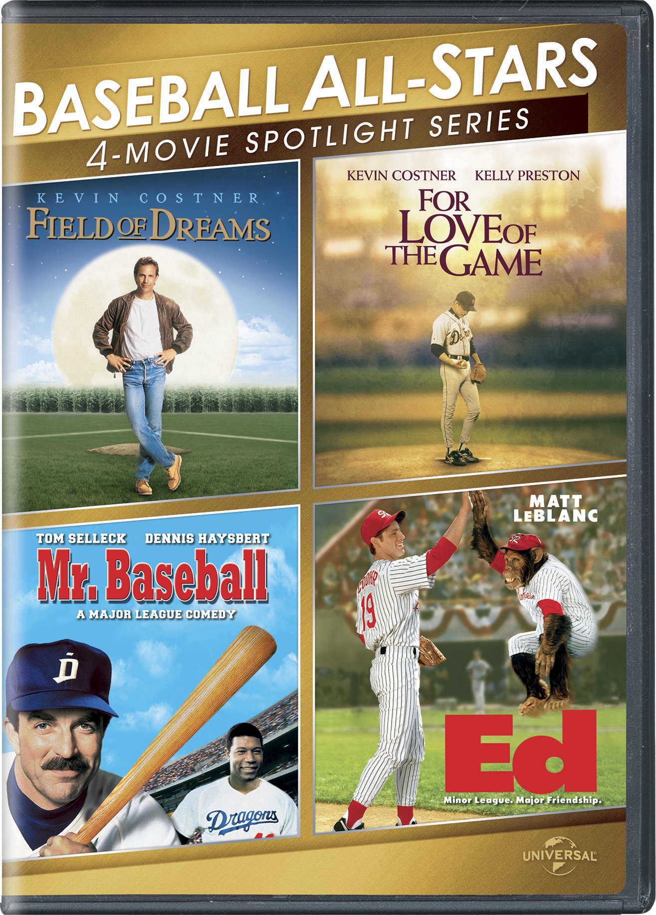 Baseball All-Stars 4-Movie Spotlight Series [DVD]