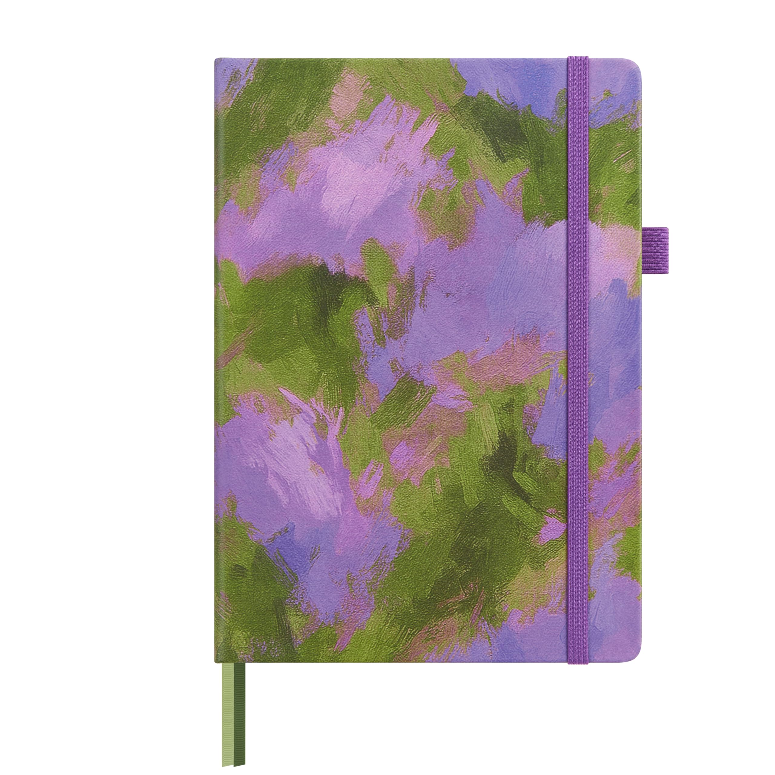 &And Per Se Lined Journal Notebook for Women&Men with Pattern, 160 Pages 100GSM Thick Paper, A5 Hardcover Journals for Writing, 5.7'' x 8'' (Lavender Grove) — image 1