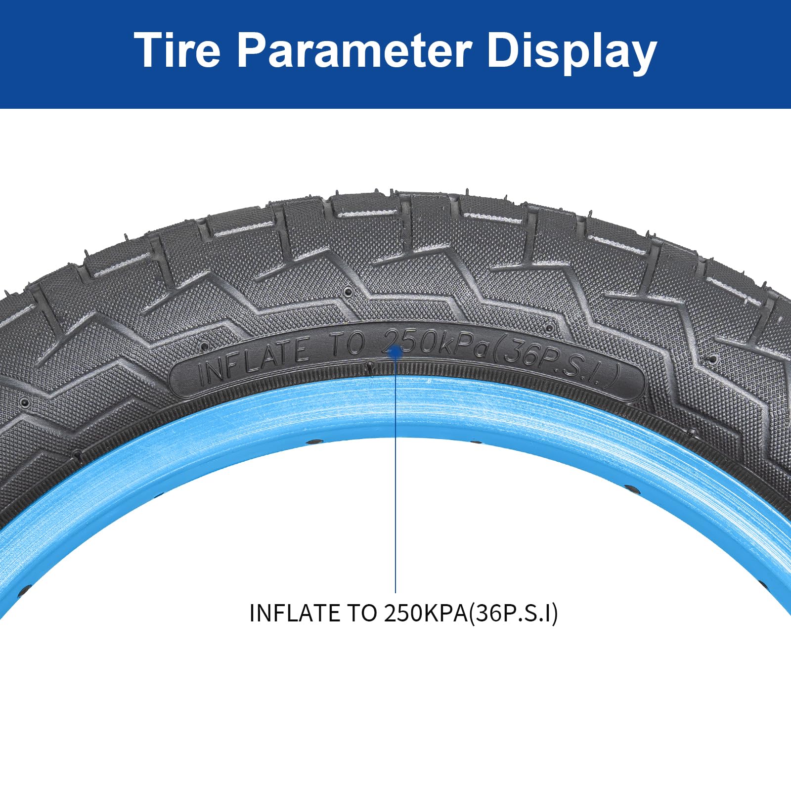 Amazon | FengCan 1本 14 2.0 タイヤ,14x2.0 54-254 タイヤ,適用