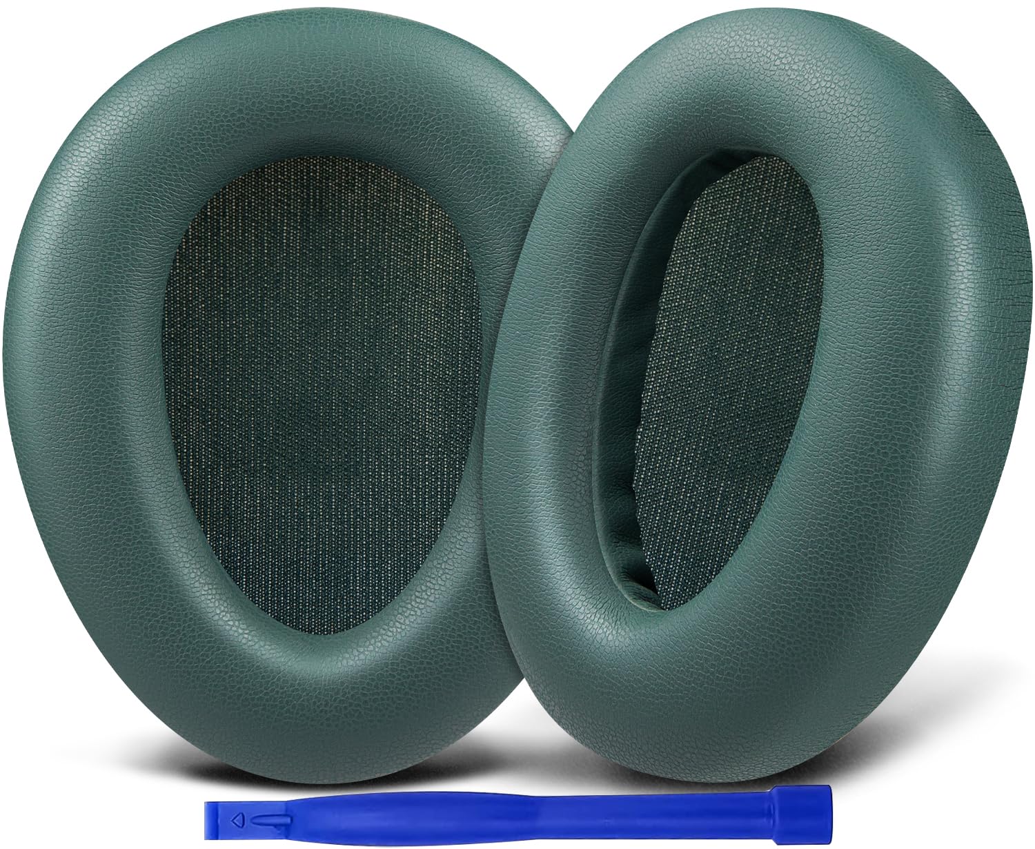 SOULWIT Professional Replacement Ear Pads for JLab JBuds Lux ANC Wireless Headphones, Earpads Cushions with Soft Protein Leather, High-Density Noise Isolation Foam - Dark Green-image-33