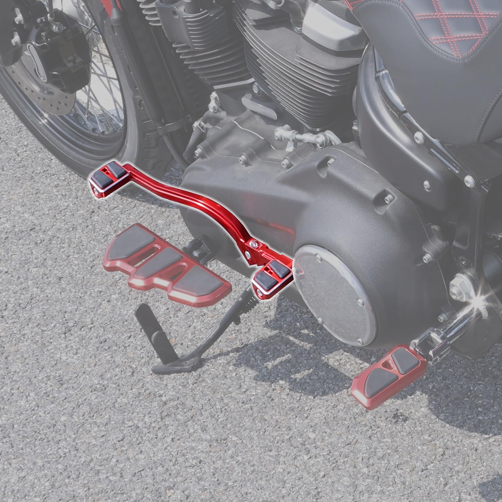 Amazon.com: XFMT Red Gear Shifter Shift Lever Fit For Harley