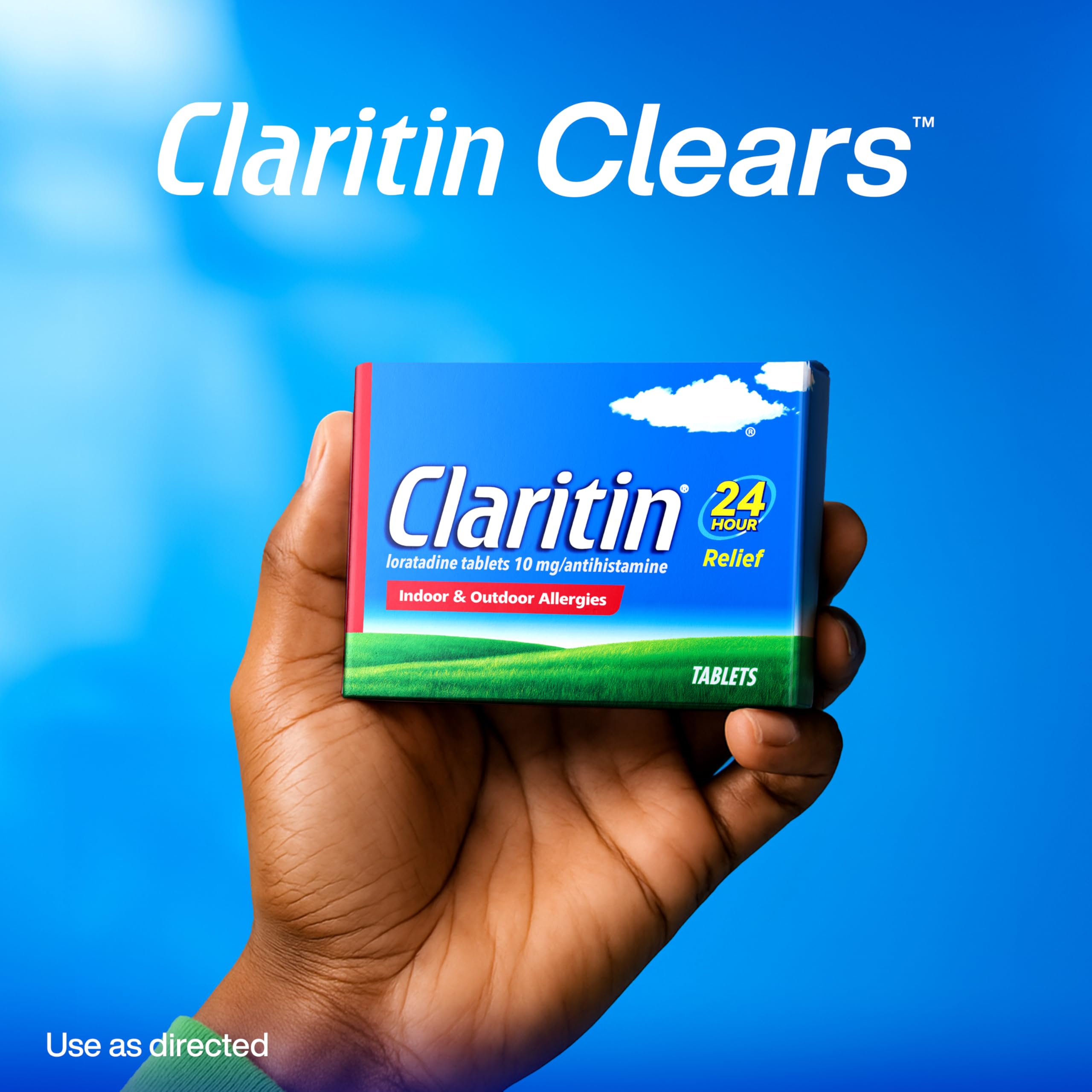Claritin Allergy Medicine for Adults, 24-Hour Non-Drowsy Loratadine 10mg Pills, Antihistamine, 100 Tablets — Amazon image 10
