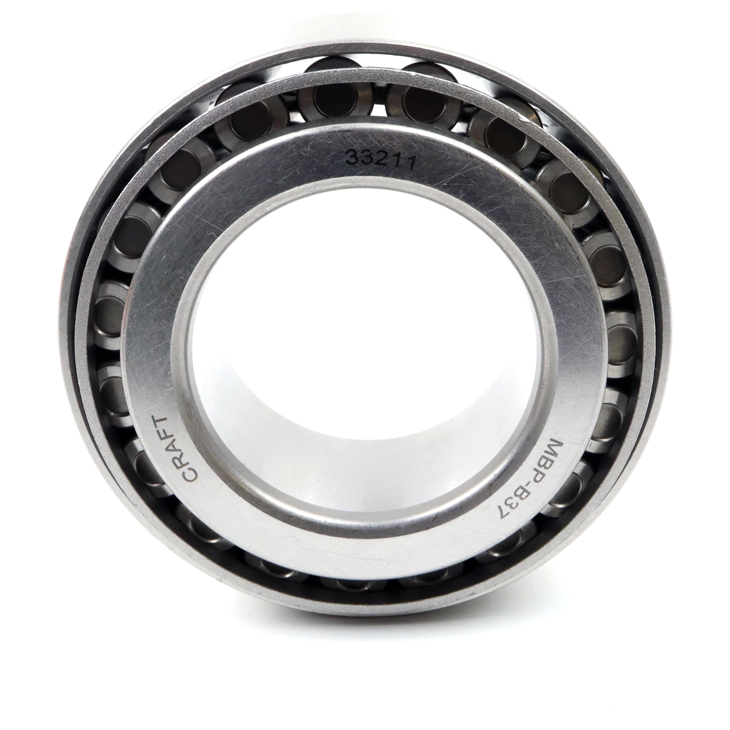Roulement à rouleaux coniques 33211 - 55 x 100 x 35 mm - Roulement de précision très résistant pour charges axiales et radiales - DIN 720 ISO 355 - Durable et résistant à la chaleur