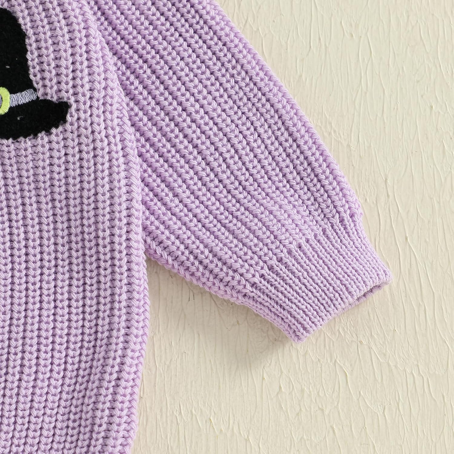 Toddler Baby Boy Girl Halloween Outfit Pumpkin Sweater Embroidery Knit Pullover Sweatshirt Fall Winter Clothes - Image 7