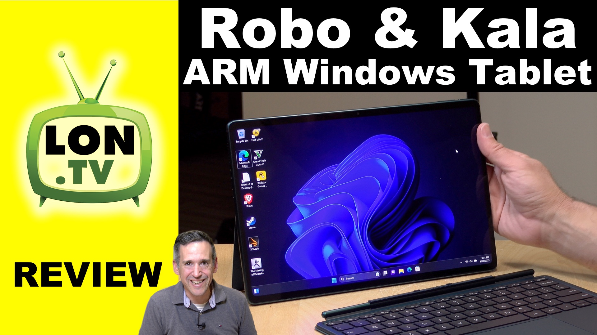 Watch Robo & Kala ARM Windows Tablet Full Review! on Amazon Live