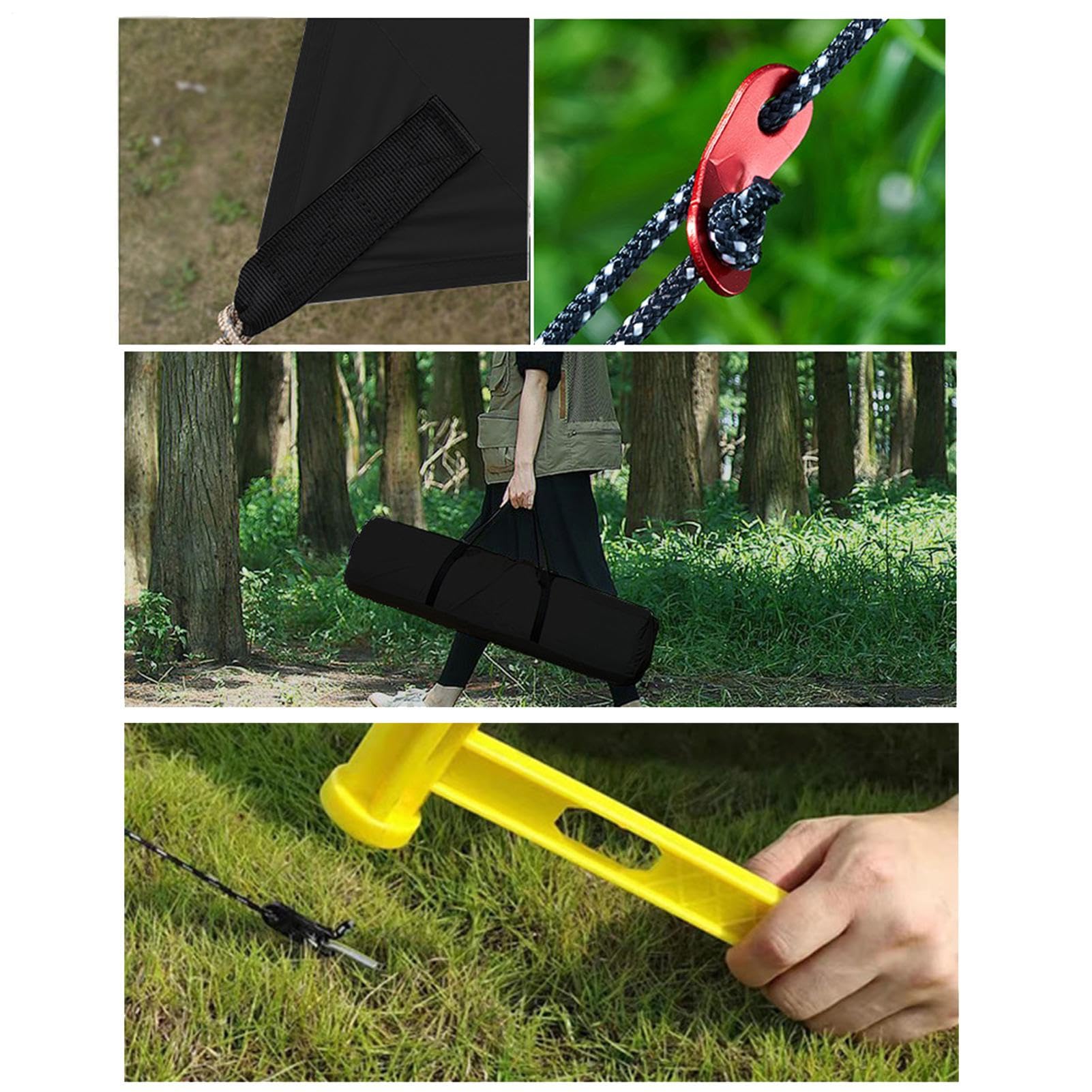 Store de toit pour voiture - Élégant camping - Protection solaire UV50+ résistant aux intempéries - PU3000 mm - Store latéral pour et sur-atterrissage (matériel inclus dans la livraison) - Utilitaire