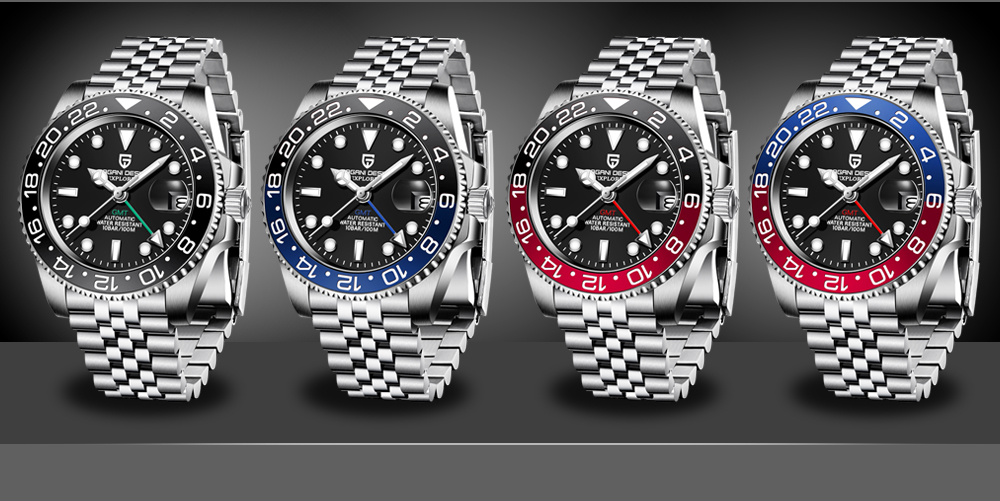 Amazon.com: BENYAR Pagani Design Men GMT Automatic Watches-Fashion