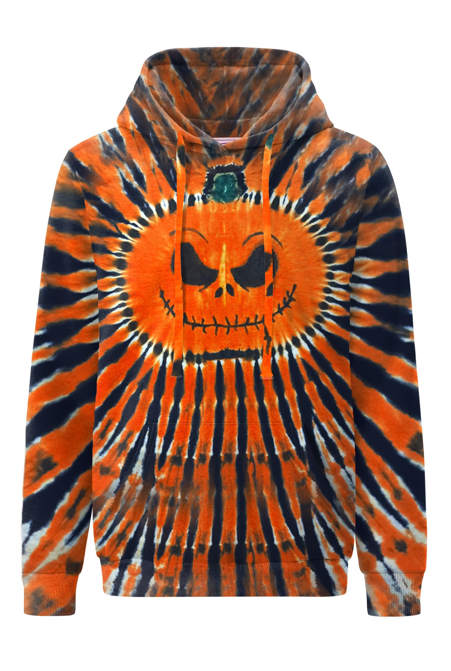Arvilhill Men's Halloween Pumpkin Hoodies Skeleton Sweatshirts with Pocket