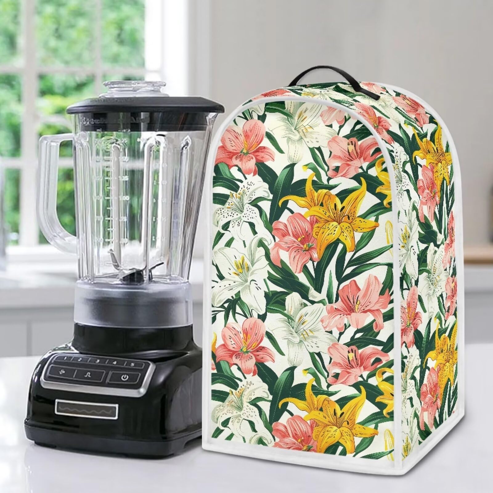 Funda Para Licuadora De Cocina - Tela Suave, Antigolpes, Antipolvo, Varios Diseños, Ideal Para Proteger Y Decorar, Tamaño Universal