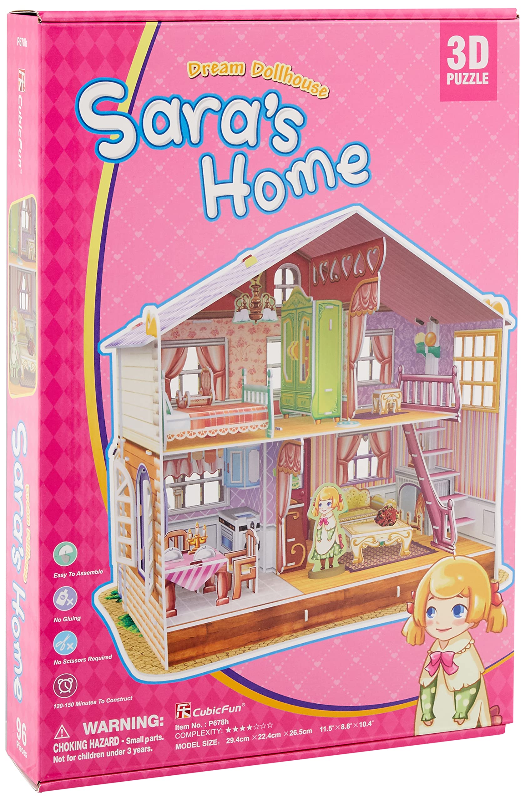 Amazon.co.jp: ドールハウス 3D Craft model サラーズホーム