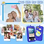 Enfants Smart Phone pour les garçons, Cadeaux d'anniversaire de Noël pour les filles Âge 3-10, Apprentissage des tout-petits Jouer Cell Toy Téléphone avec double appareil photo, Jeu, Joueur de musique