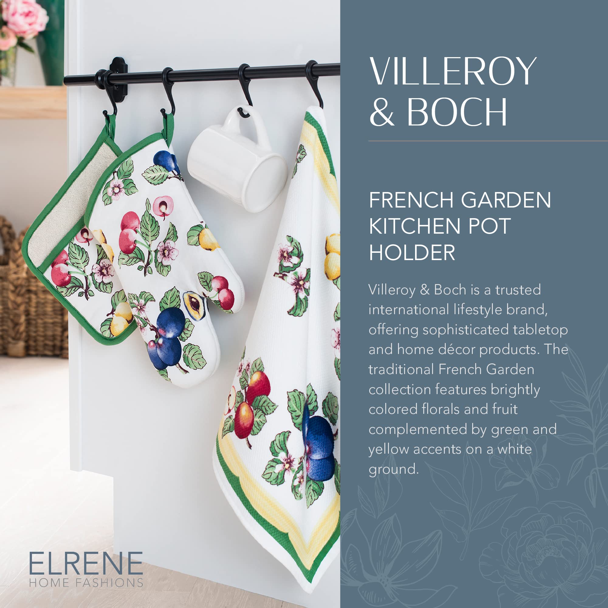 Amazon.com: Elrene Home Fashions Villeroy & Boch French Garden Pot