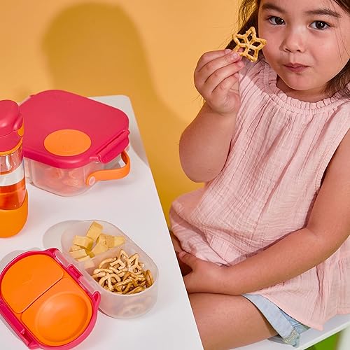 Miniatura 2 de b.box Contenedores para almuerzo y aperitivos para niños. El juego de 3 unidades incluye lonchera Bento de gran tamaño a juego, mini cajas de comida