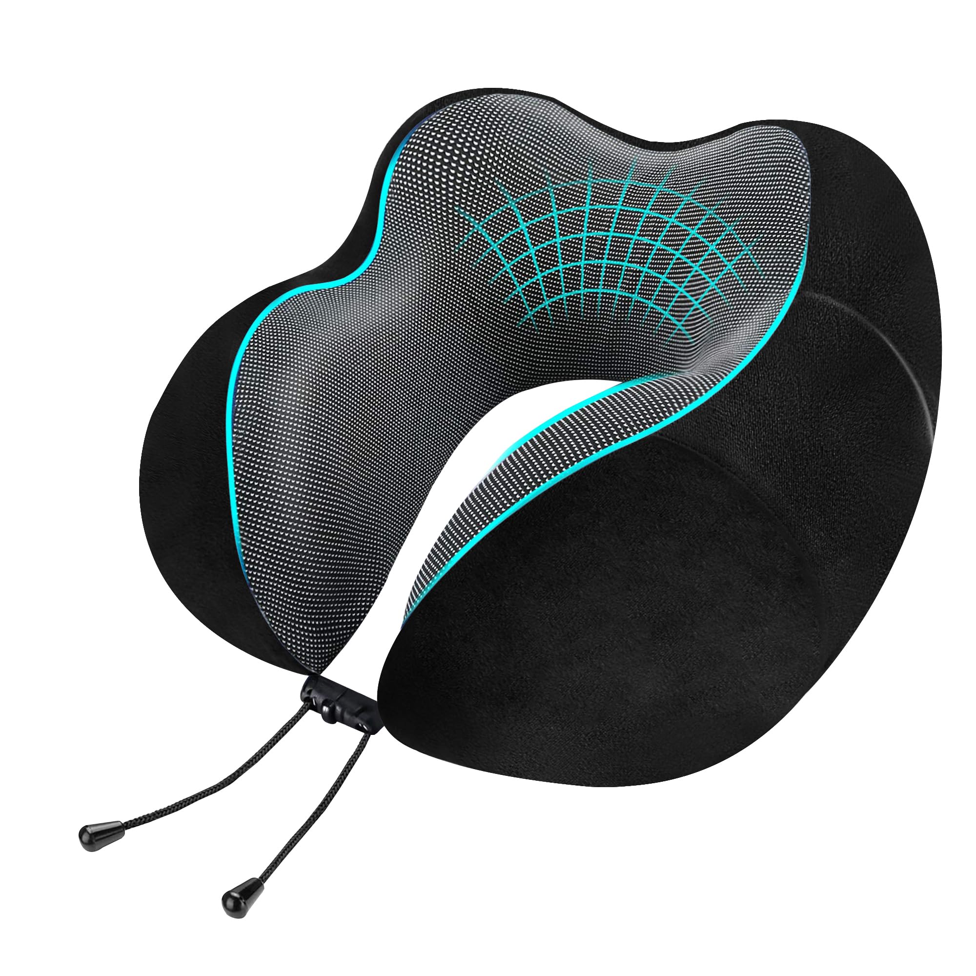 Premium Memory Foam Luxury Travel Neck Rest Pillow with Super Soft Removable Cover, Multipurpose Comfortable Travel Pillow for Men and Women, Standard-image-40