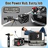tuxing 4500 psi pcp air compressor built-in converter / water oil filter auto stop oil / water free unique vertical + wire coil design powered by 12 v or 220 v for paintball / scuba tank
