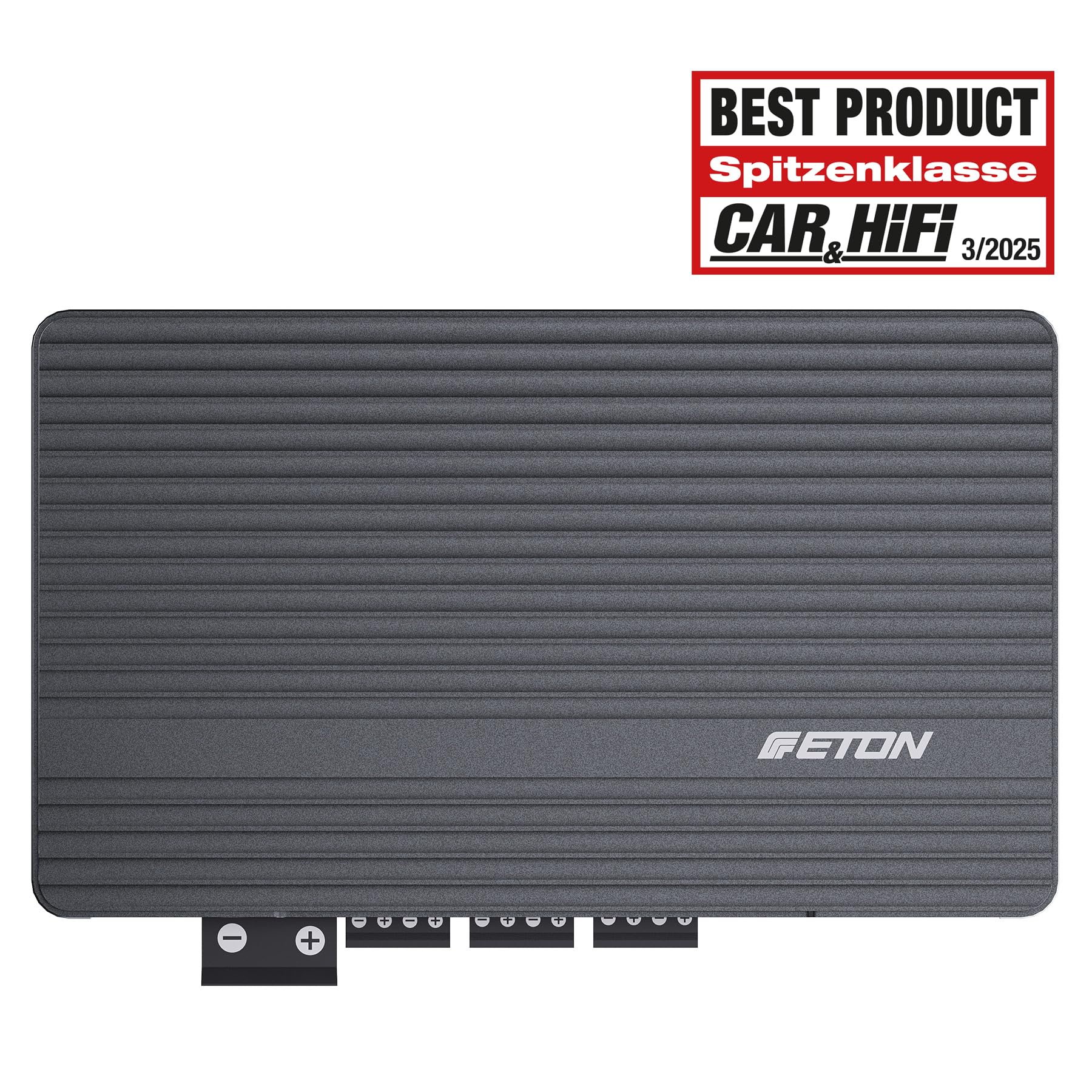 ETON MA 6 – kompakter 6 Kanal Verstärker, leistungsstarke digitale Mini Endstufe für Autos und Reisemobile, Class D Amp mit 6 x 120 W
