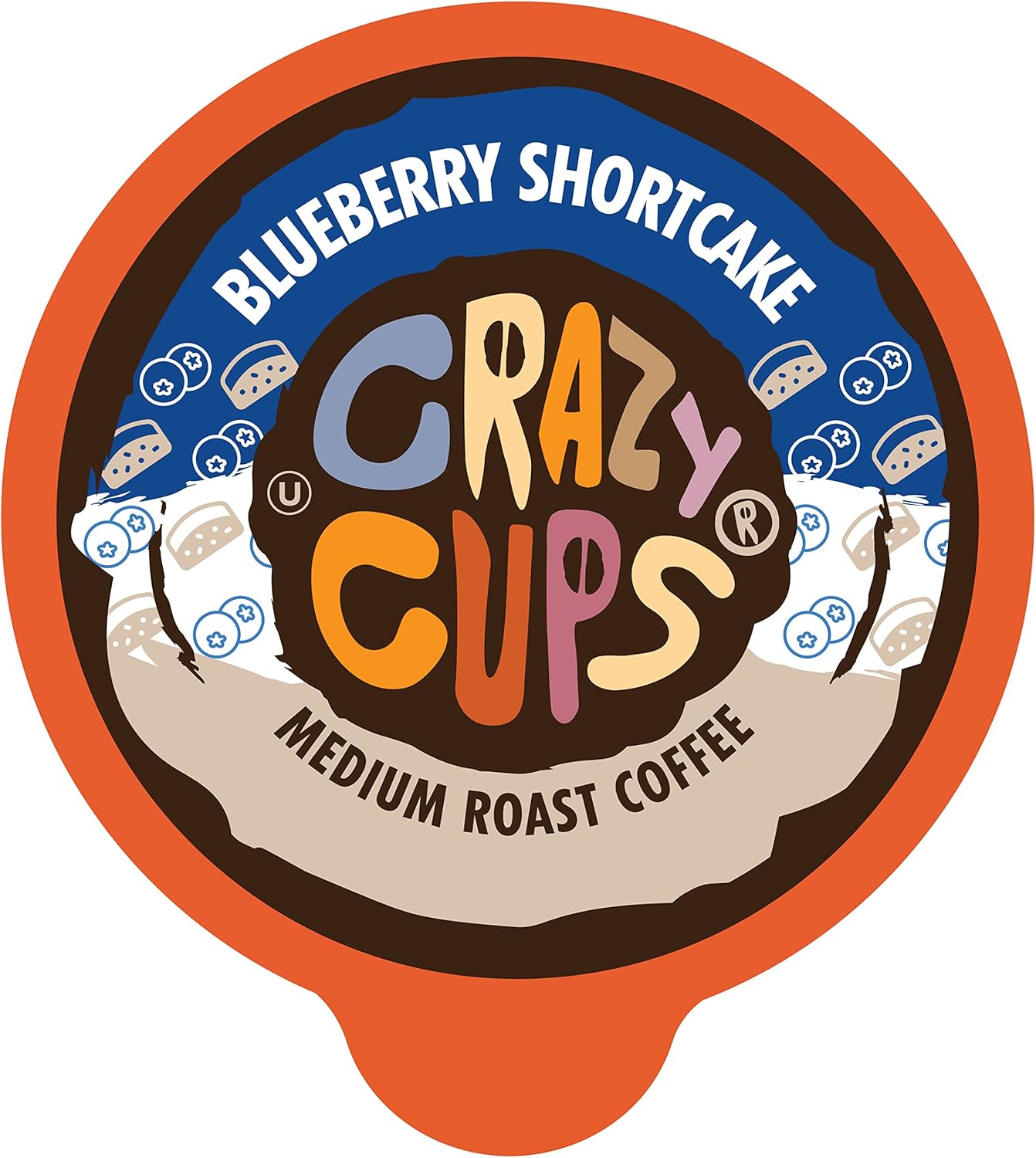 Crazy Cup Blueberry Coffee Pods, Single Serve Blueberry