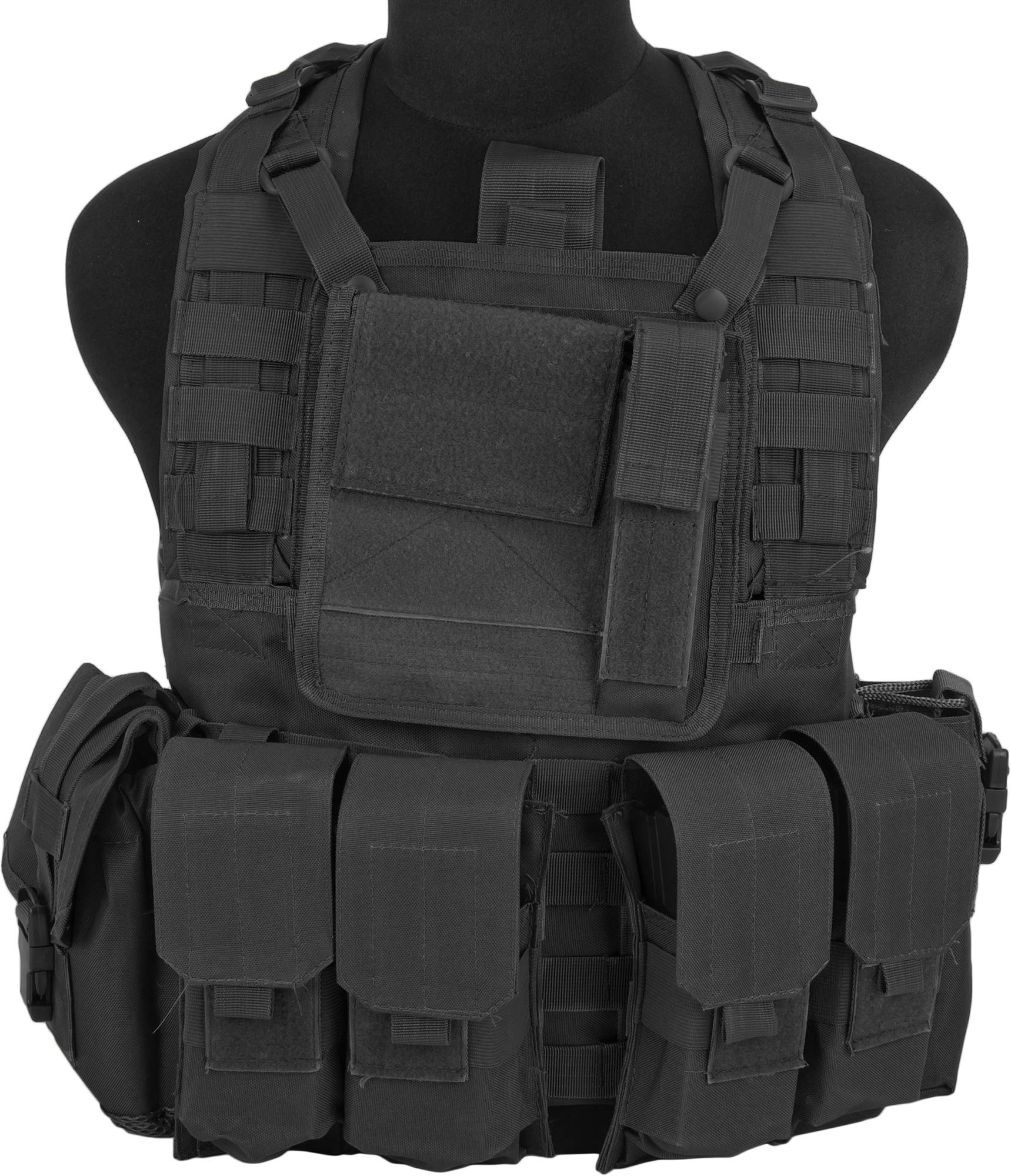 Evike Airsoft - Matrix Special Operations RRV Style Chest Rig (Color: Black)