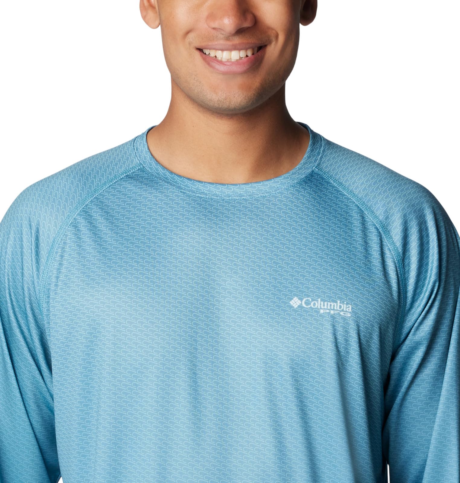 Columbia Terminal Tackle PFG Super Fade Manga Larga Camiseta para Hombre