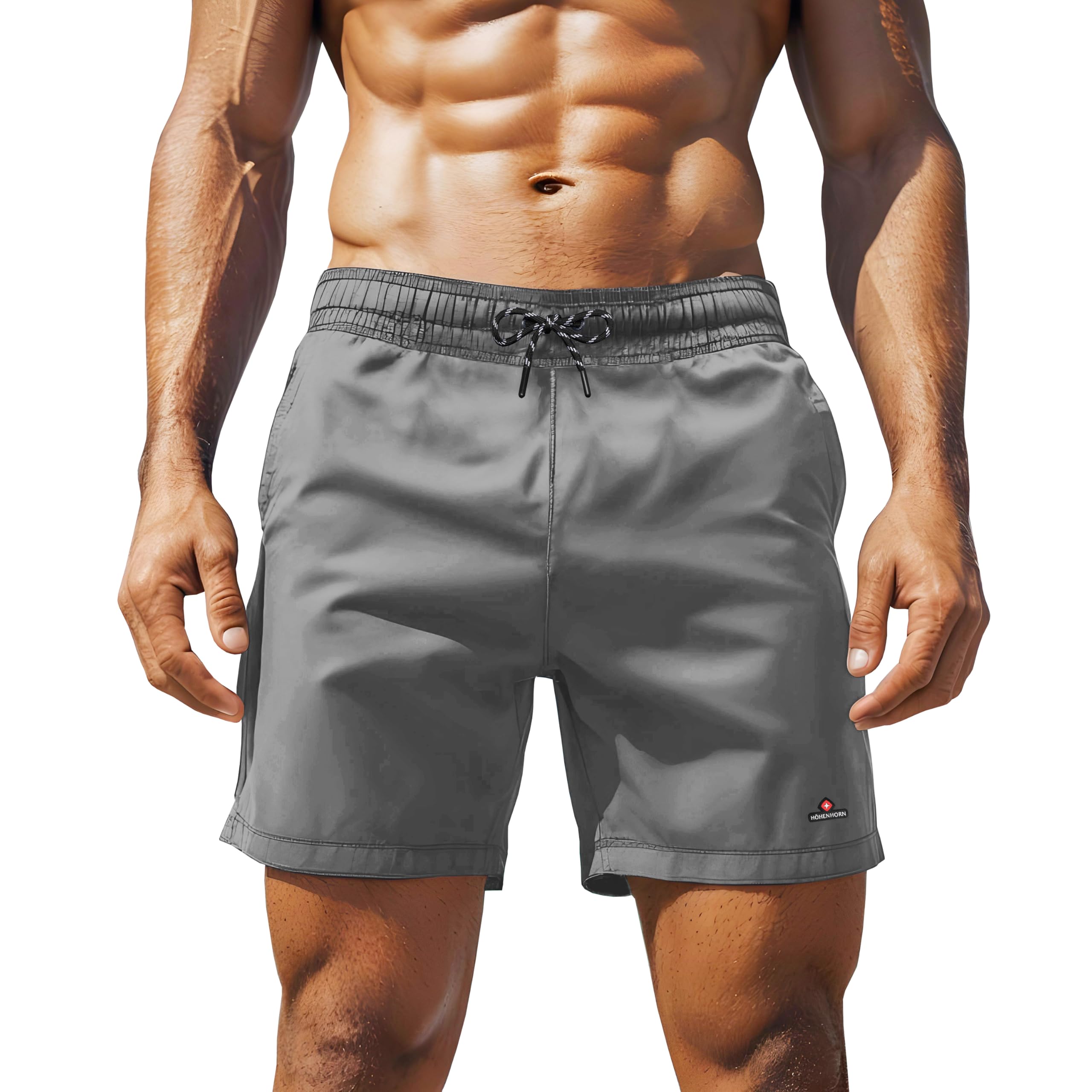 Höhenhorn Wellenmaster Herren Badehose Grau Gr. L