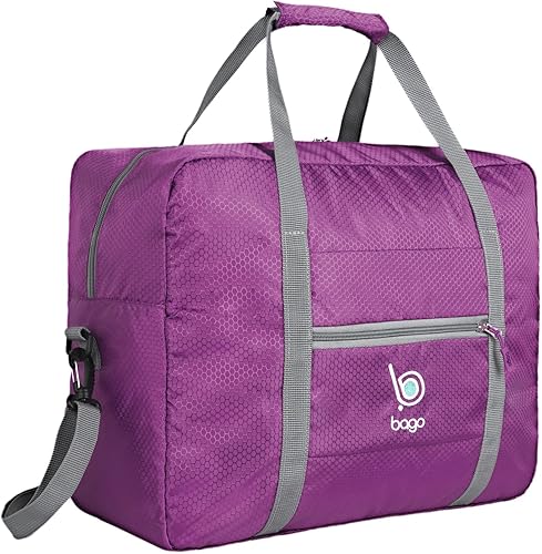 Bago Bolsa de viaje para artículos personales para aerolíneas, se adapta a bolsa de viaje de 18 x 14 x 8 pulgadas, Spirit & Frontier Airlines, bolsa