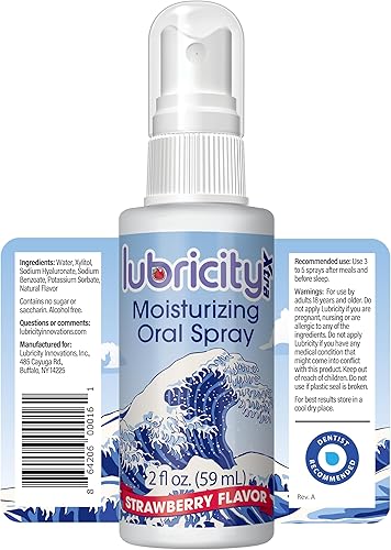 Miniatura 2 de Spray bucal seco, fórmula avanzada, ácido hialurónico y xilitol, sustituto de saliva hidratante en aerosol oral, la solución más satisfactoria en