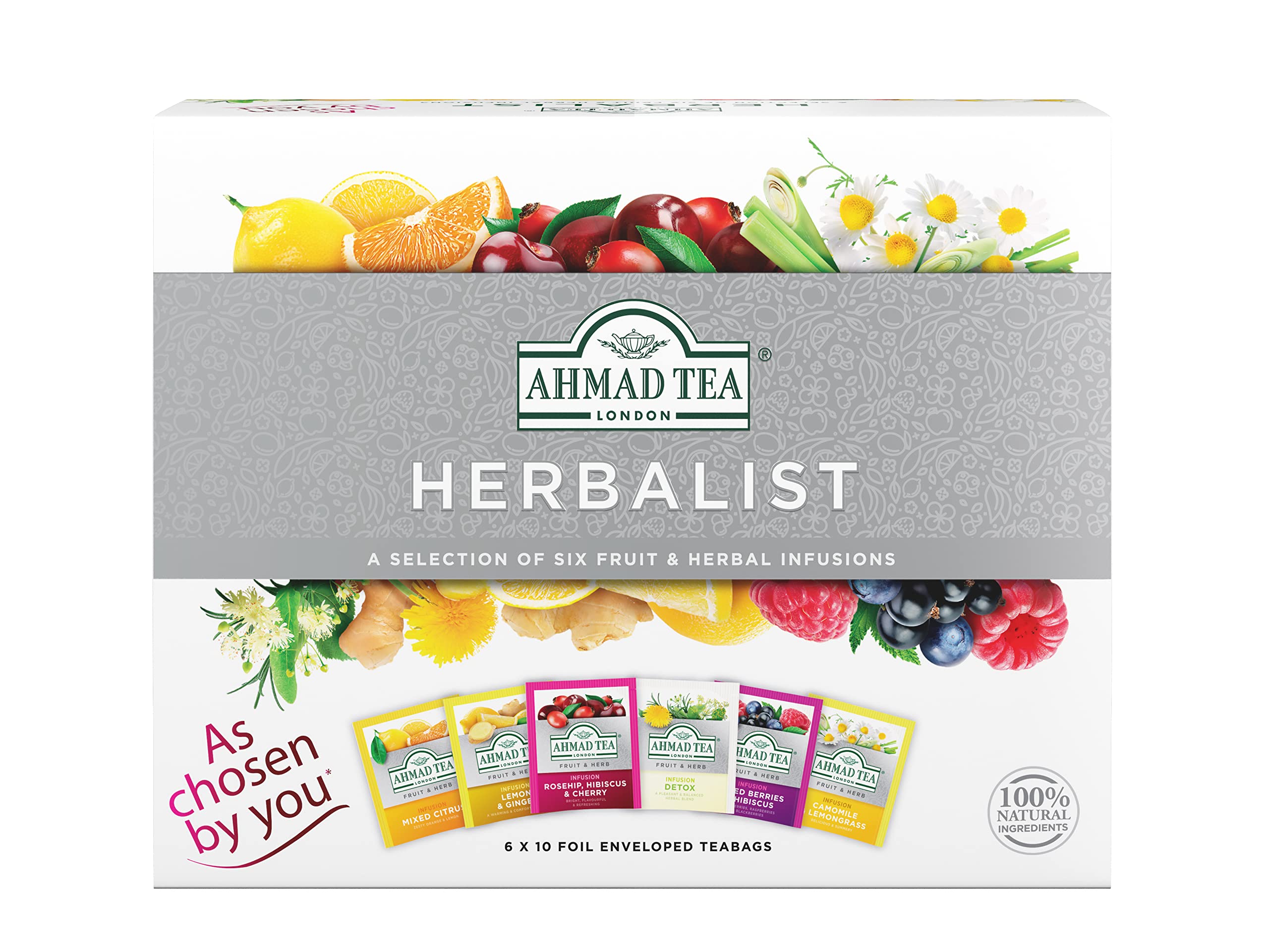 Ahmad Tea Herbal tea selection pack Herbal teas, Herbal infusions