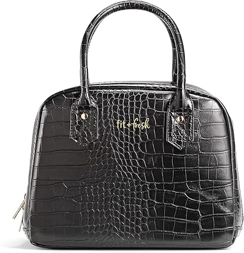FitFresh Faux CROC - Lonchera aislada para adultos a las mujeres les encanta como una lonchera o bolsa de almuerzo bonita lonchera pequeña para disponible en Yaxa Colombia