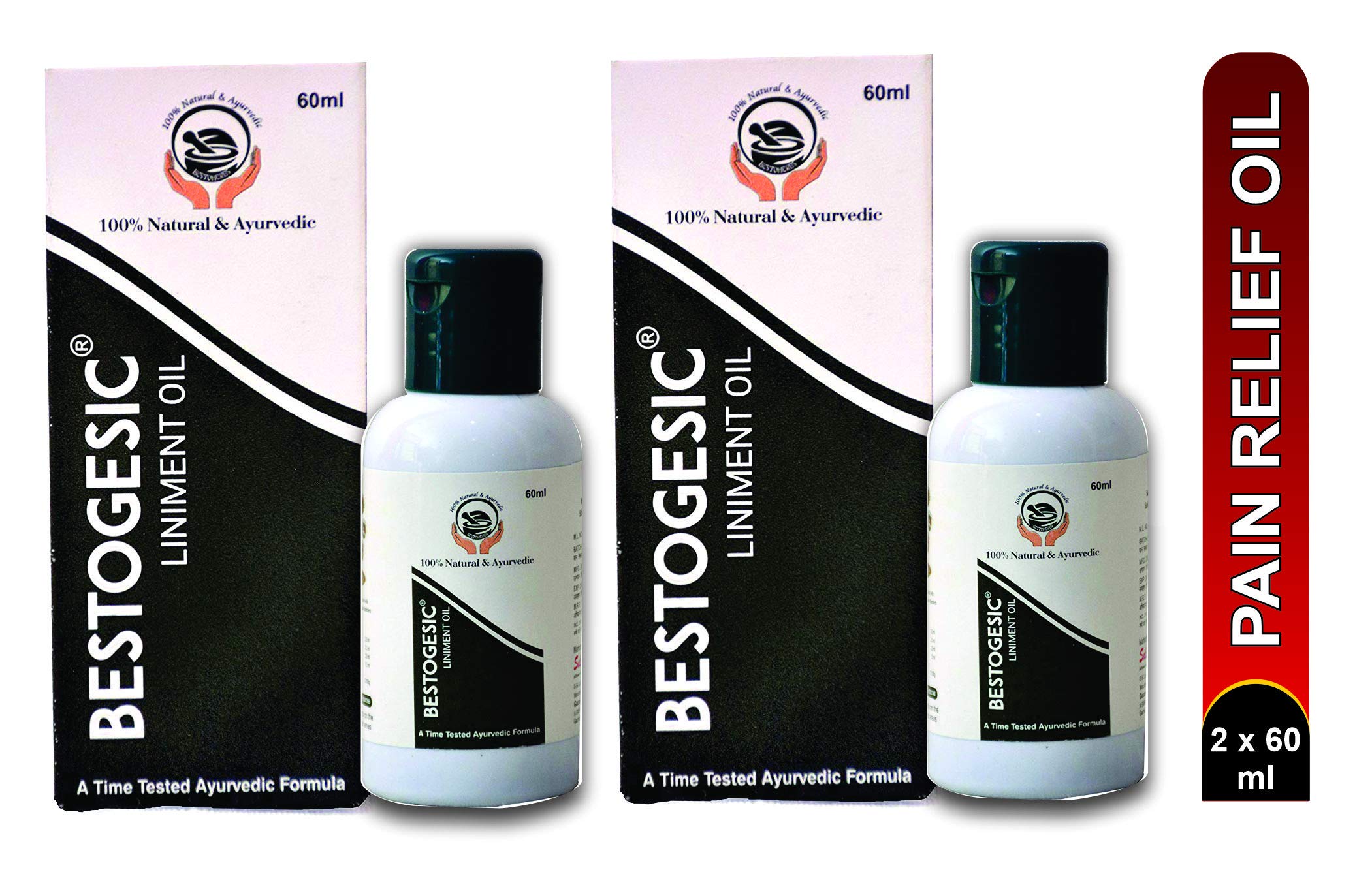 Bestogesic Herbal Pain Relief Oil (60 ml, Pack of 2) (B07GFD9K12) Amazon Price History, Amazon Price Tracker