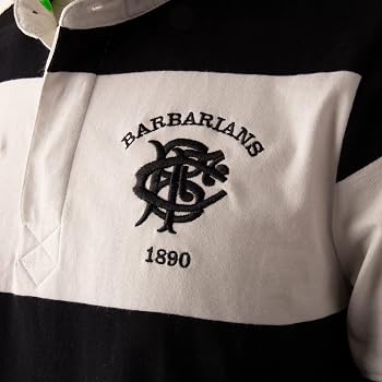 Amazon.com: Barbarian Heritage Short Sleeve Rugby Jersey (Small