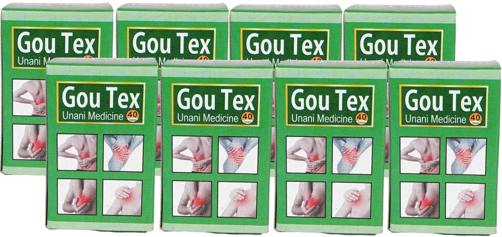 VEDANTRA AYURVEDA Gou Tex Tablet for Joint Pain,Arthritis,Sciatica,Gout,Spondylitis(Pack of 8) (B0D8T68K7T) Amazon Price History, Amazon Price Tracker