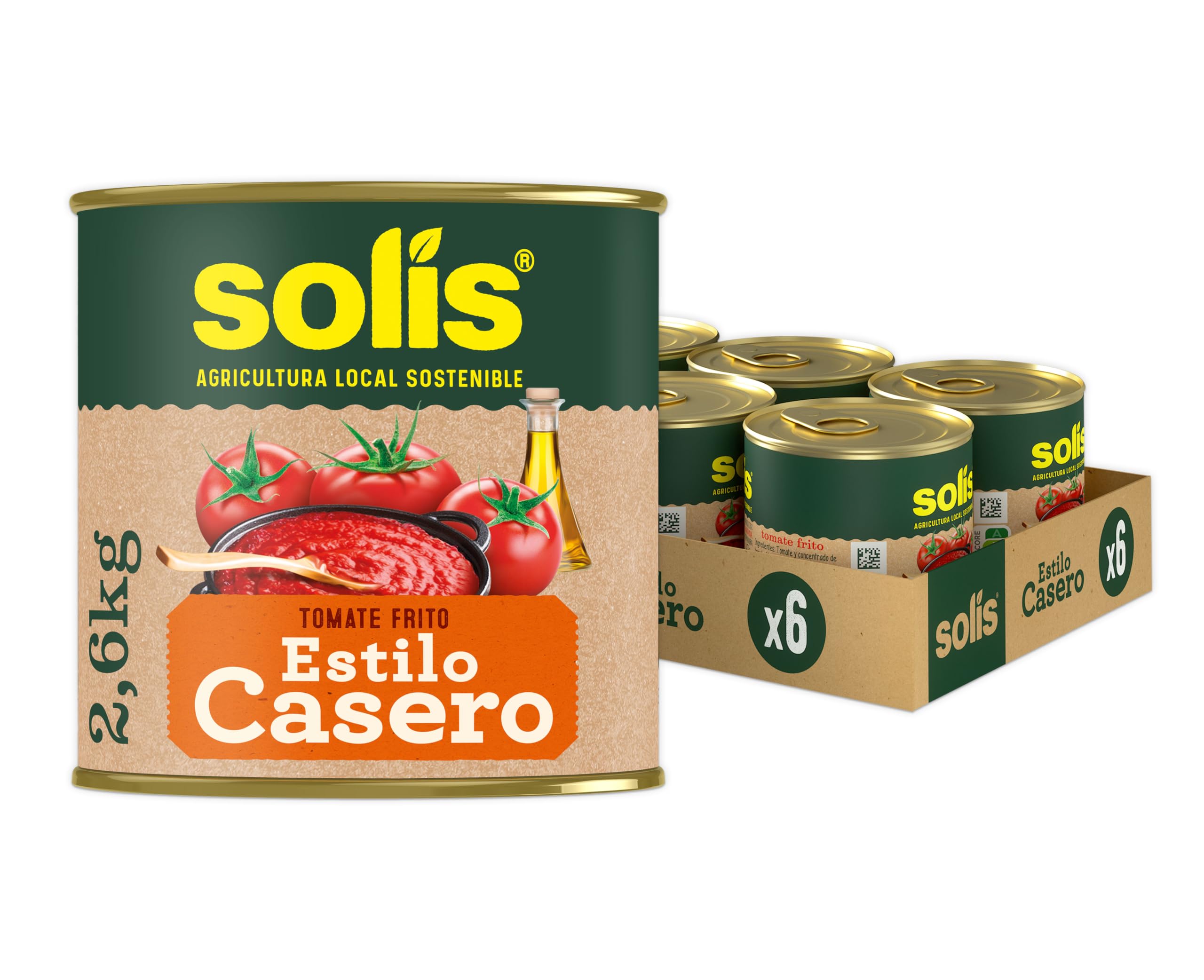Solis Tomate Frito Estilo Casero 2.6 kg