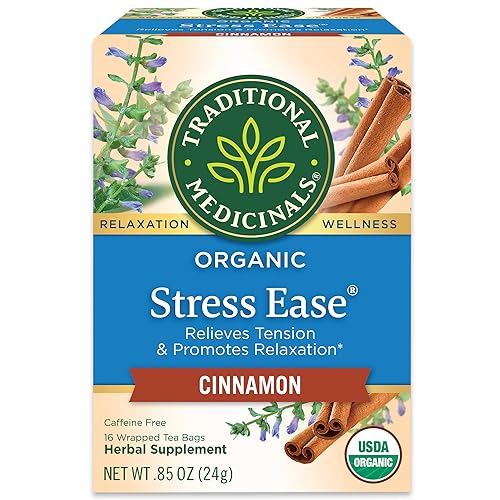 Miniatura 2 de Traditional Medicinals Té orgánico de hierbas de canela promueve la relajación paquete de 3 - 48 bolsas de té en total