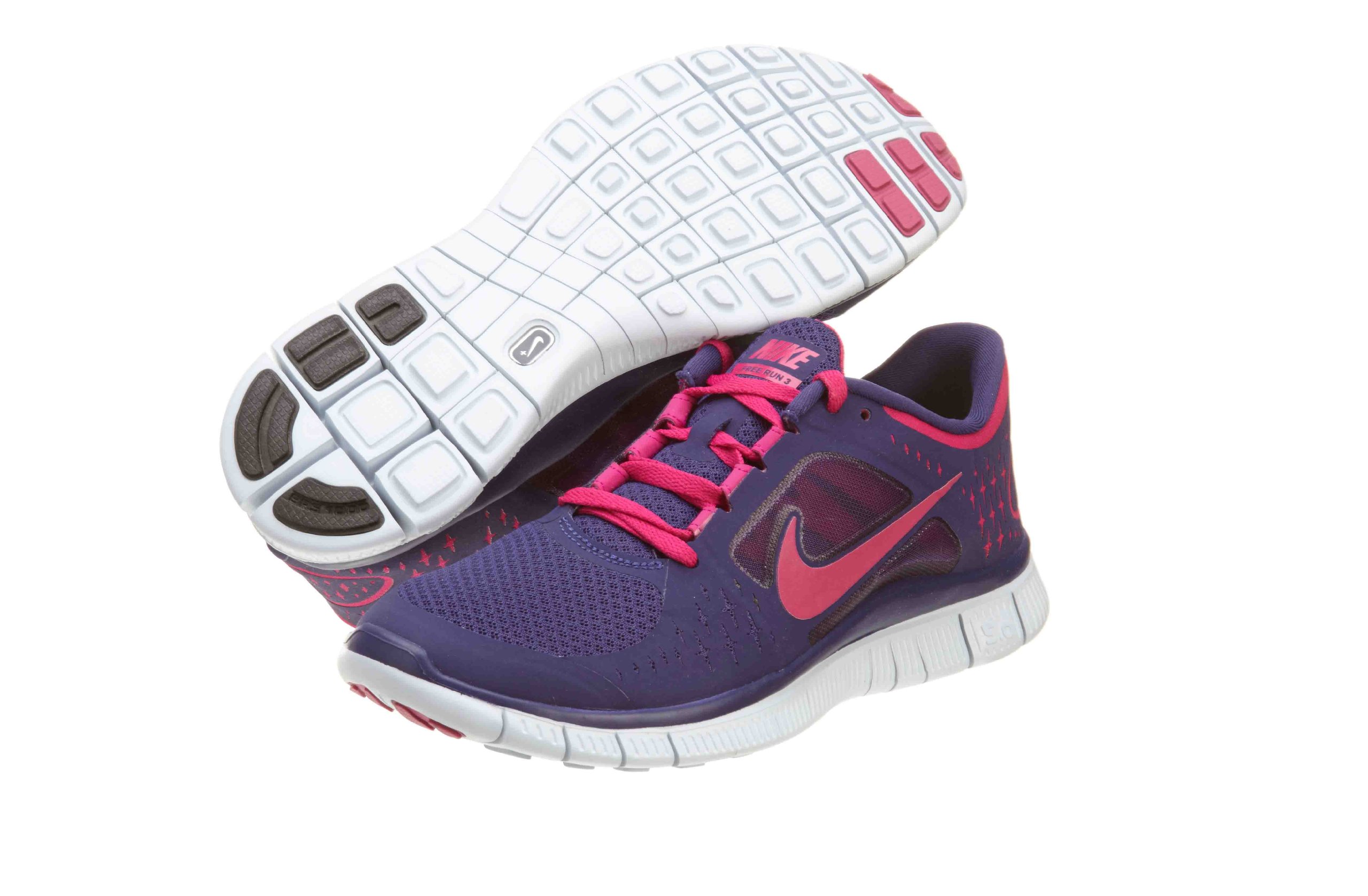 Nike Free Run+3 Womens Running Shoes 510643-401