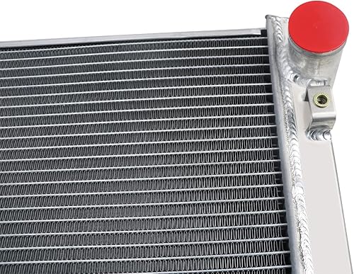 Miniatura 6 de Radiador para Dodge Challenger Charger 2009-2015 y Chrysler 300 3.5L 5.7L 6.1L V6 V8, radiador de aluminio de 3 filas