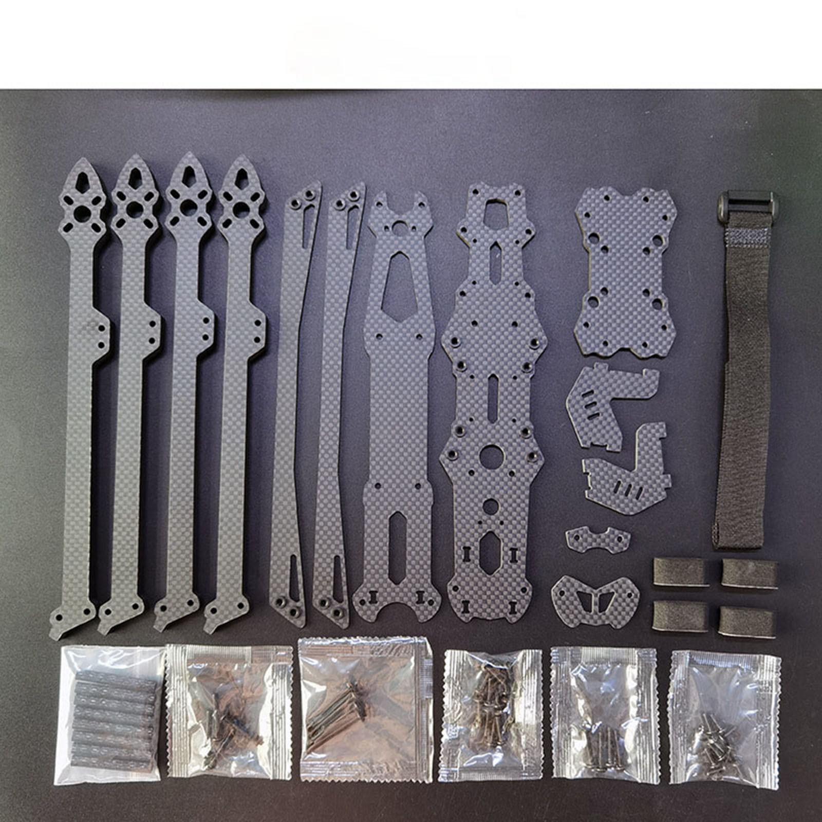 Für MAK4 MARK4 Quadcopter Rahmen 8/9/25.4 cm Long Racings Drohnen Rahmen